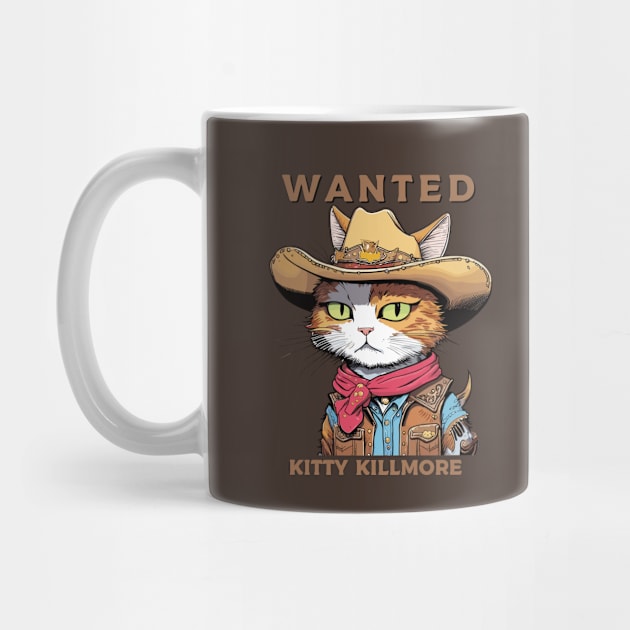 Kitty Cowboy Bandit by Kingrocker Clothing